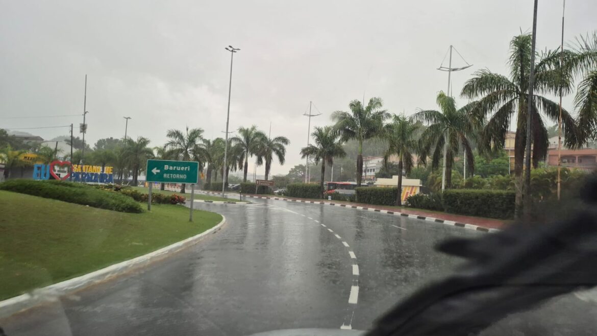 Santana de Parnaíba terá segunda-feira fria e chuvosa, com máxima de 16°C