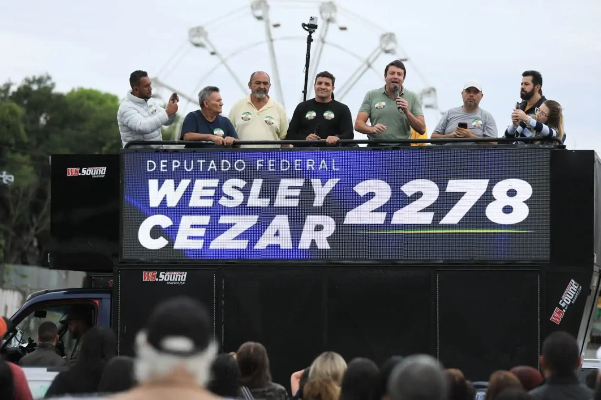 Wesley Cezar amplia campanha para além de Santana de Parnaíba